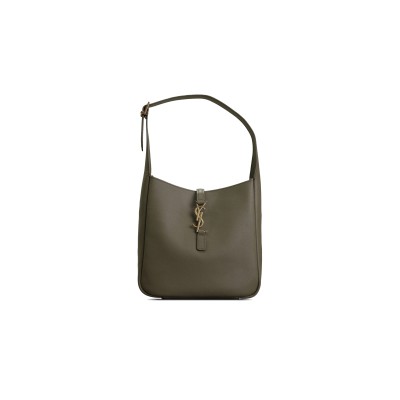 YSL LE 5 À 7 SMALL IN GRAINED LEATHER 713938 (23*22*8cm)